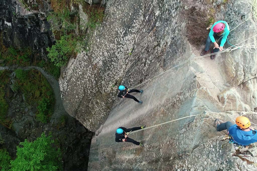 Lake District Outdoor Activities - Rock climbing & Abseiling