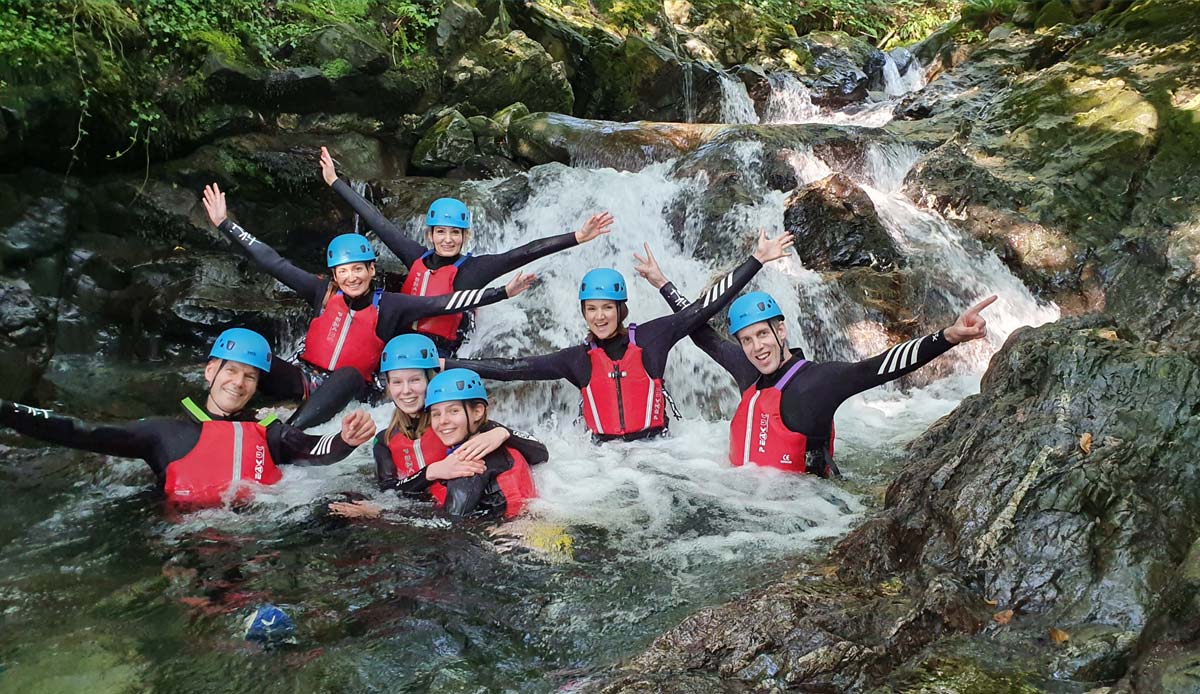 Ghyll Scrambling - Lake District