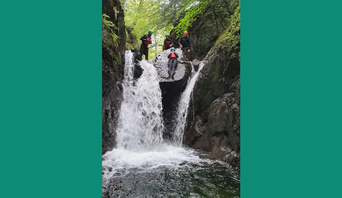 Ghyll Scrambling - Lake District