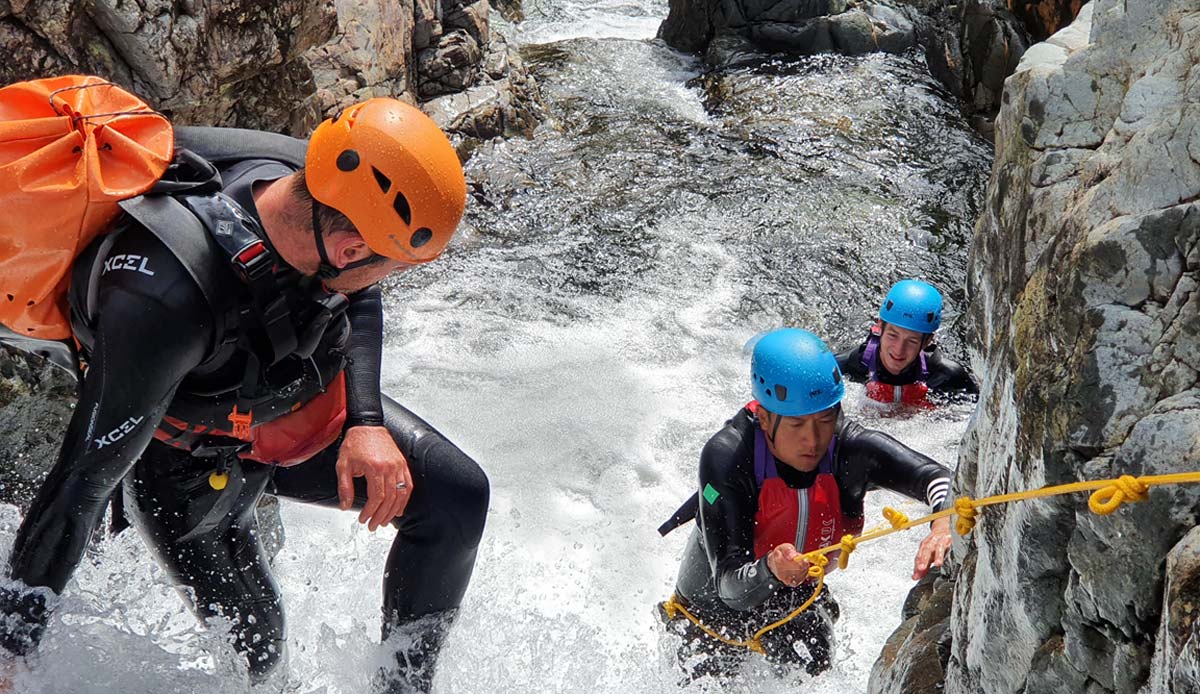Ghyll Scrambling - Lake District